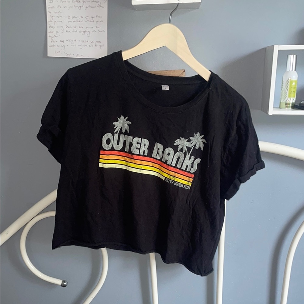 Techstyles Outer Banks Cropped Tee